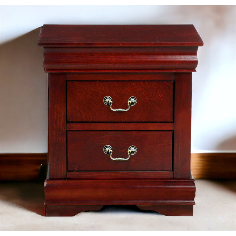 Cherry wood nightstands for sale discount